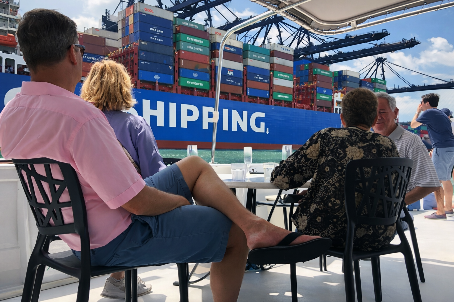 Hong Kong Port Tour by boat